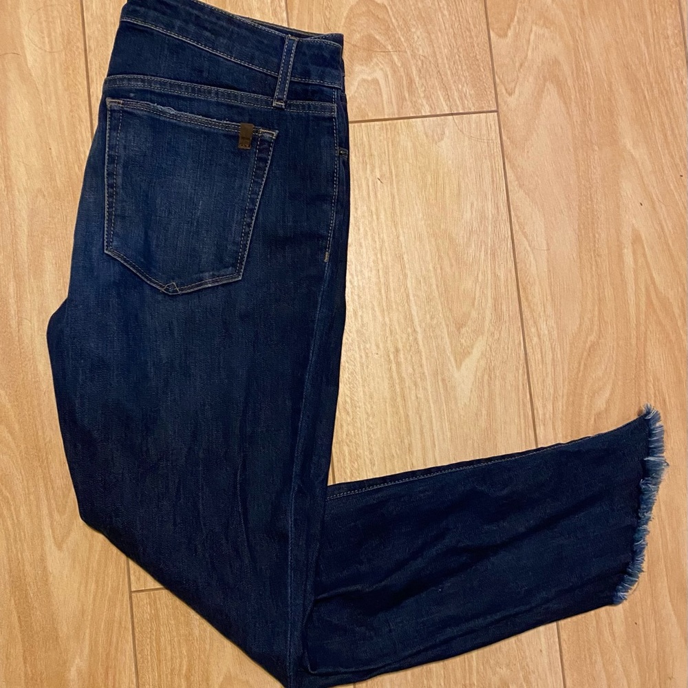 Joes jeans, skinny, cropped at the ankle